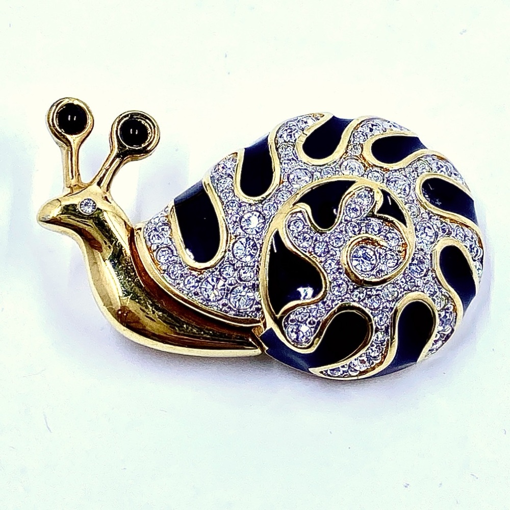 Swarovski Vintage SNAIL Brooch/Pin